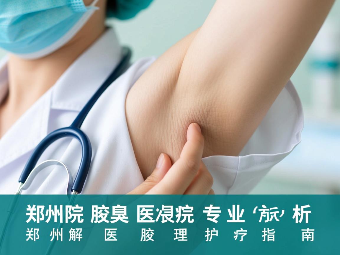 郑州腋臭医院专业解析,郑州附医腋臭医疗护理全指南 郑州腋臭医院专业解析,郑州附医腋臭医疗护理全指南