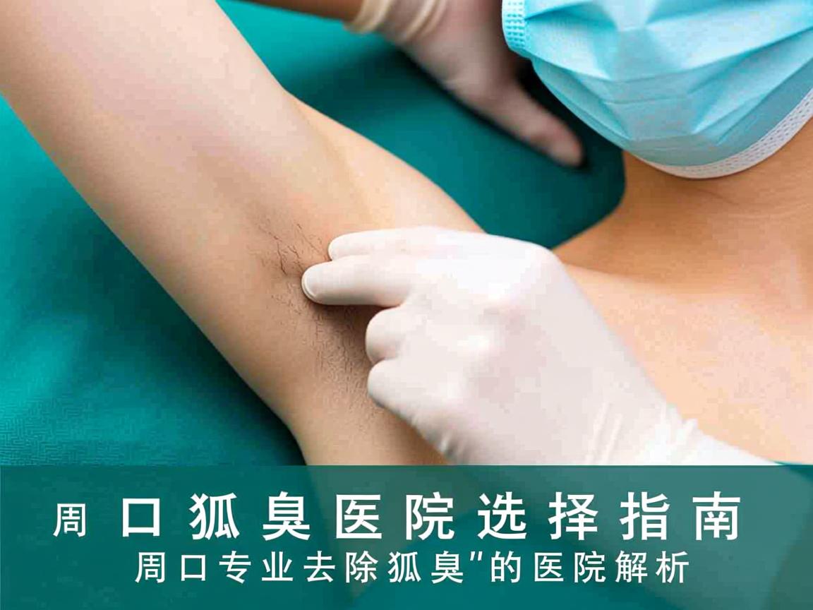 周口狐臭医院选择指南，周口专业去除狐臭的医院解析