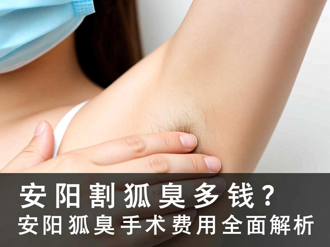 安阳割狐臭多钱？安阳狐臭手术费用全面解析