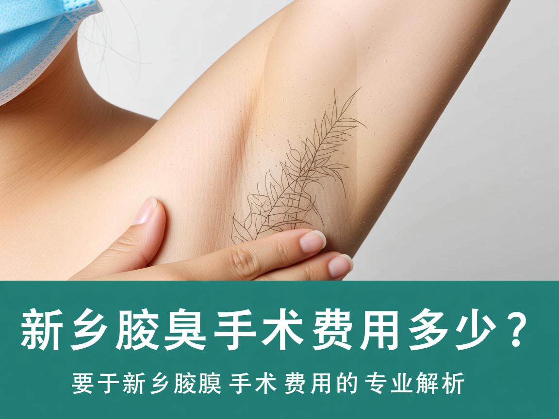新乡腋臭手术费用多少？关于新乡腋臭手术费用的专业解析