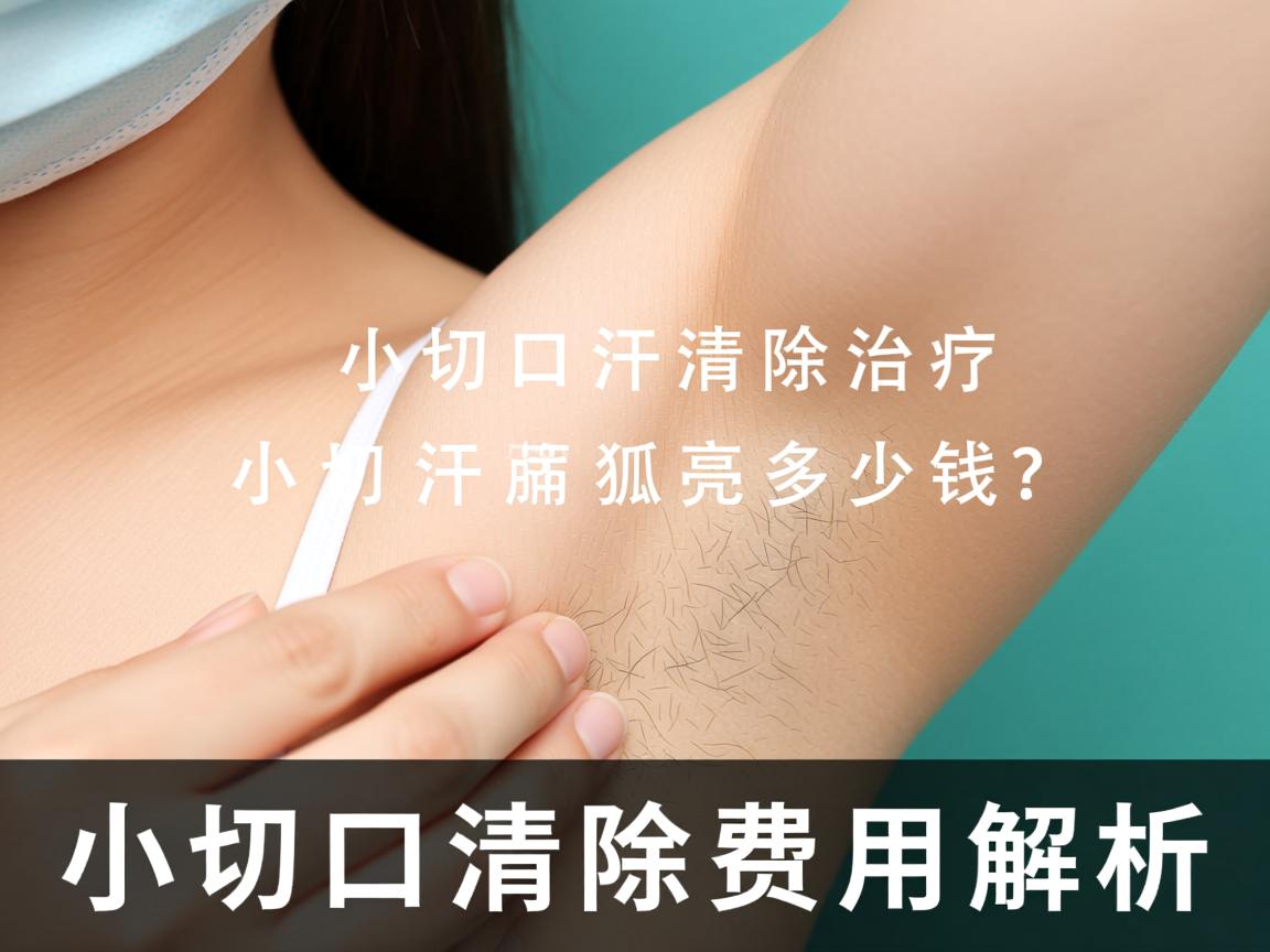 小切口汗腺清除治疗狐臭多少钱？小切口汗腺清除费用解析