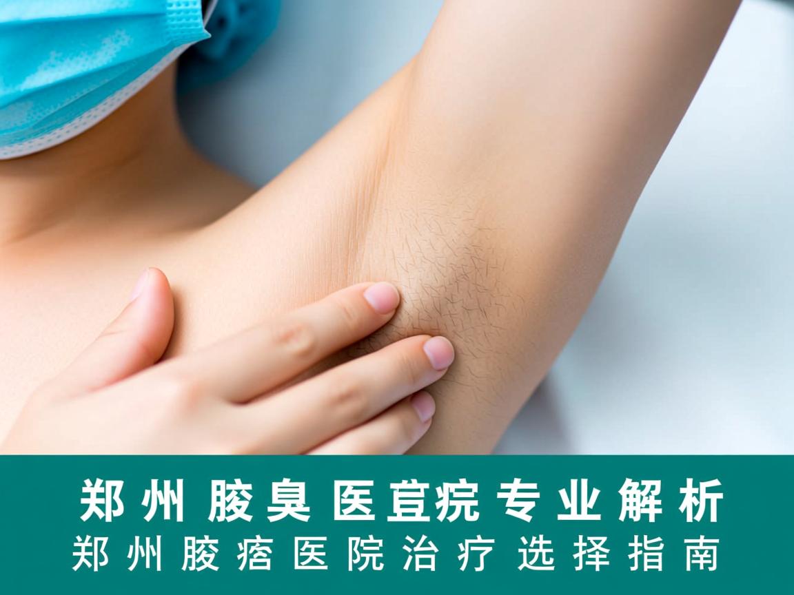 郑州腋臭医院专业解析，郑州腋臭医院治疗选择指南