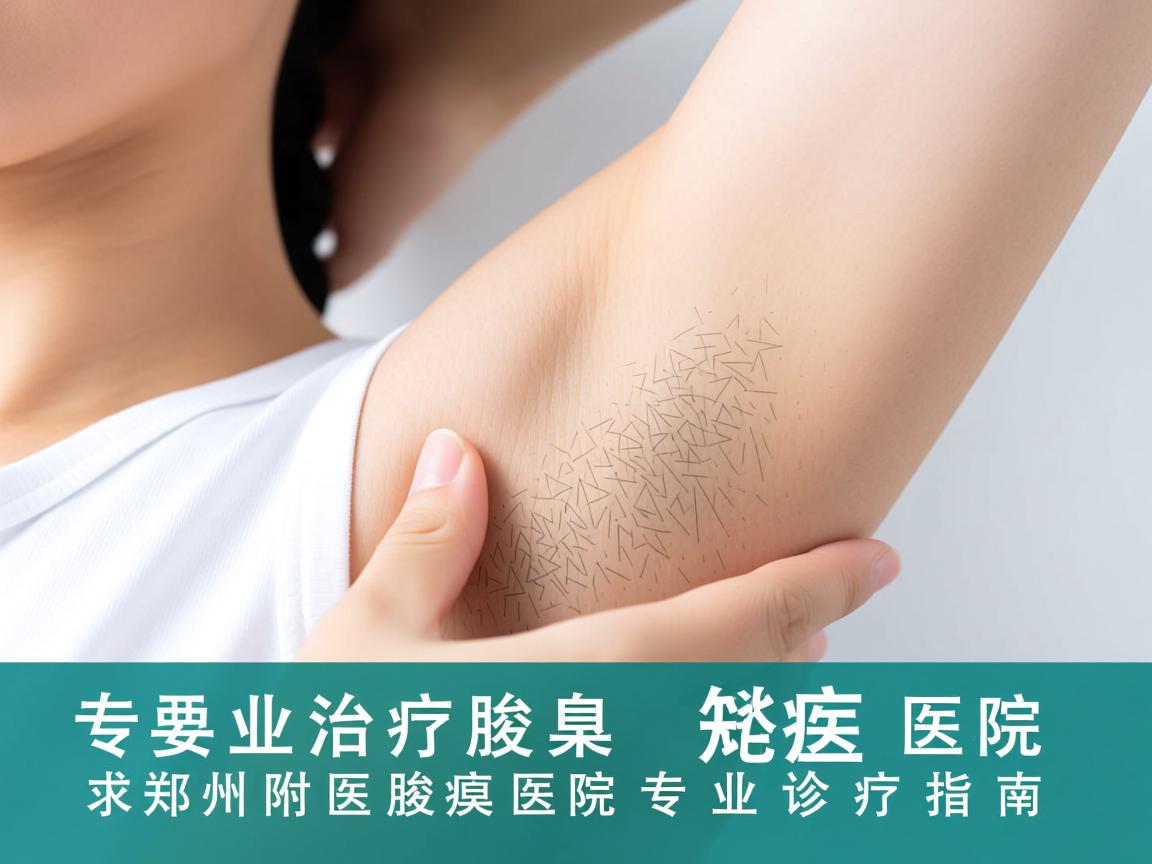 专业治疗腋臭医院，郑州附医腋臭医院专业诊疗指南