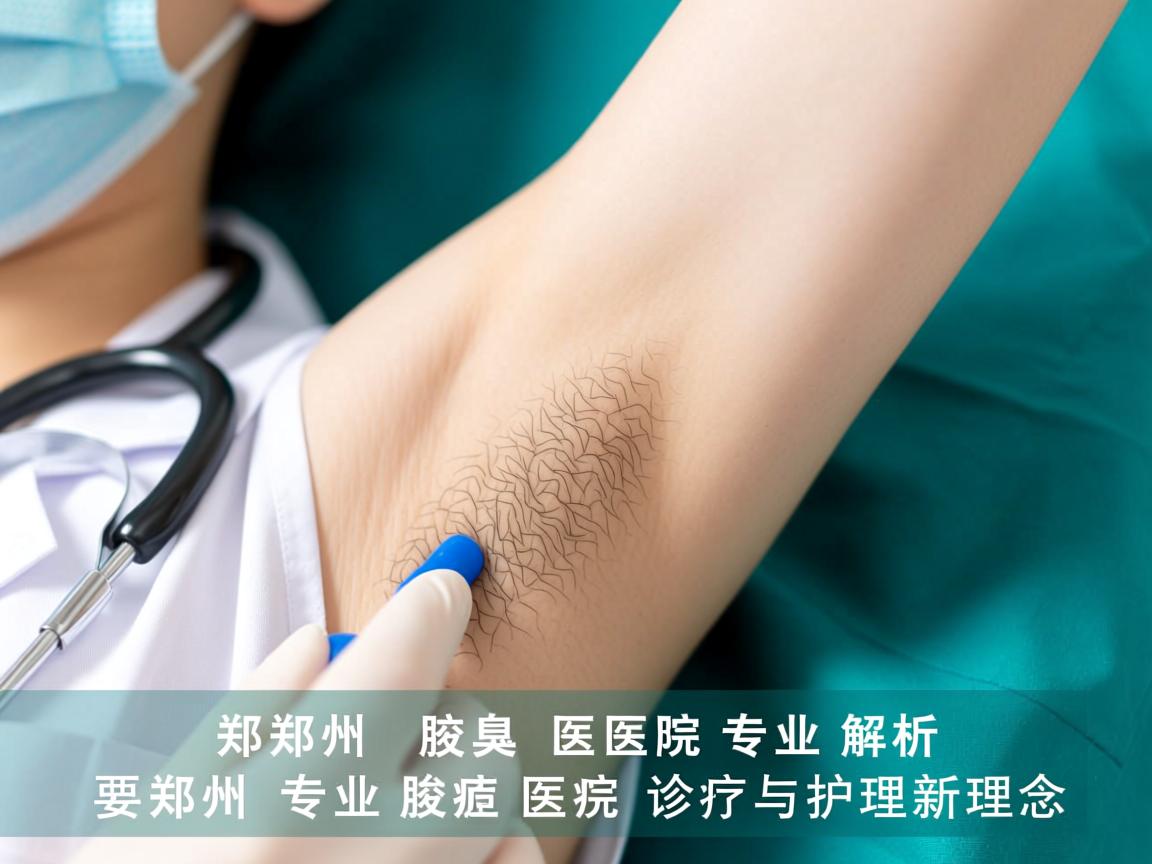郑州腋臭医院专业解析，郑州专业腋臭医院的诊疗与护理新理念