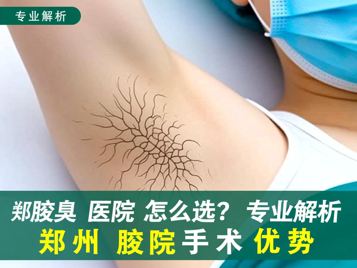 郑州腋臭医院怎么选？专业解析郑州腋臭医院手术优势