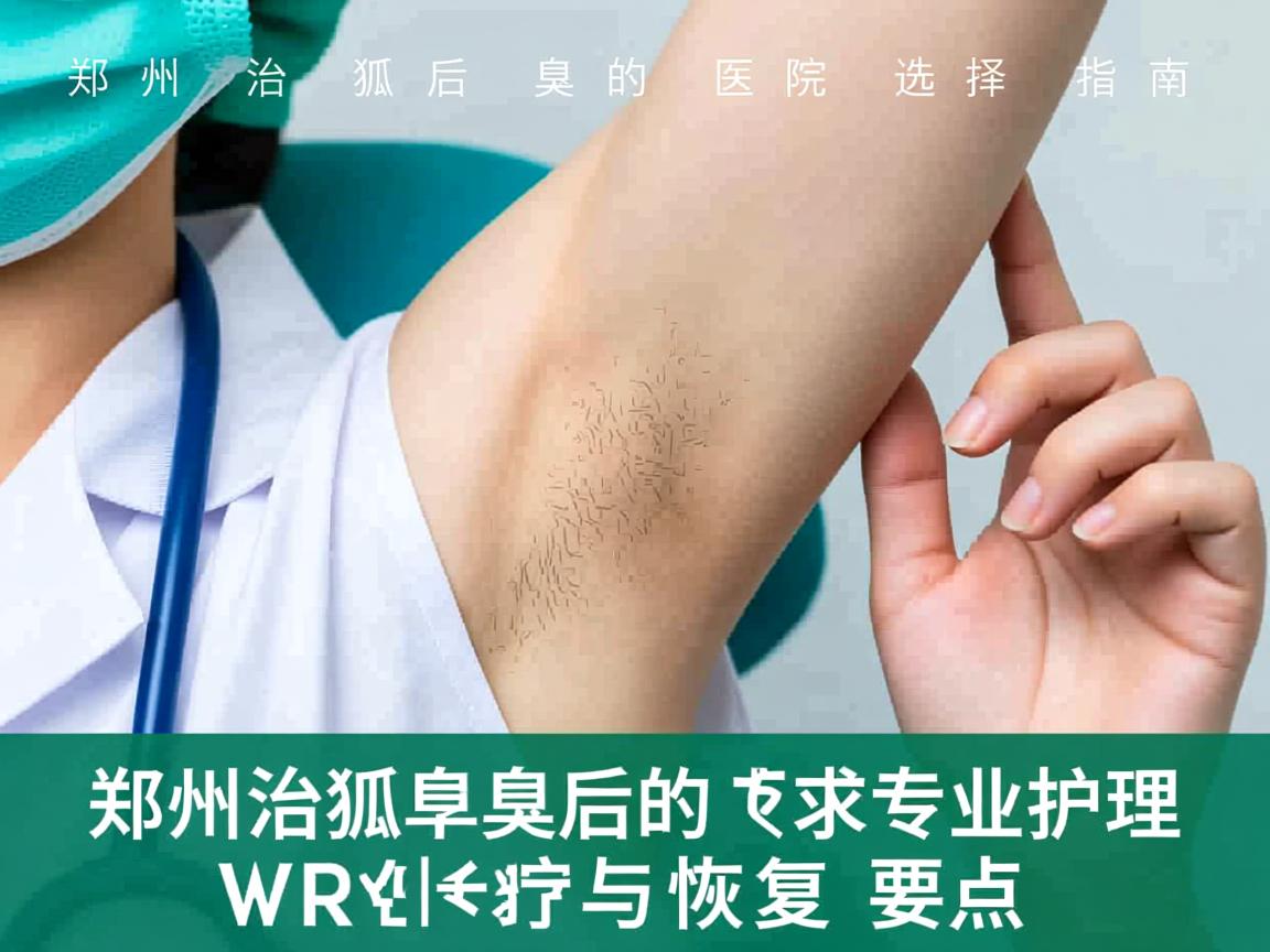 郑州治狐臭后的医院选择指南，郑州治狐臭后的专业护理与恢复要点