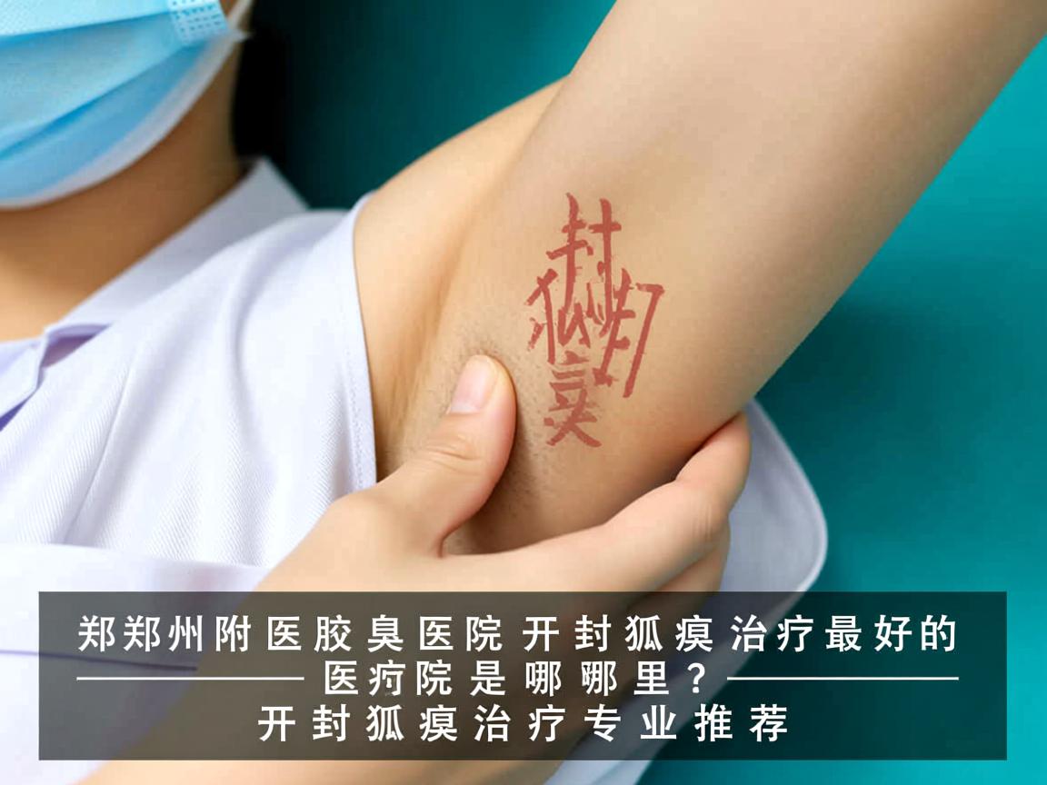 郑州附医腋臭医院，开封狐臭治疗最好的医院是哪里？开封狐臭治疗专业推荐