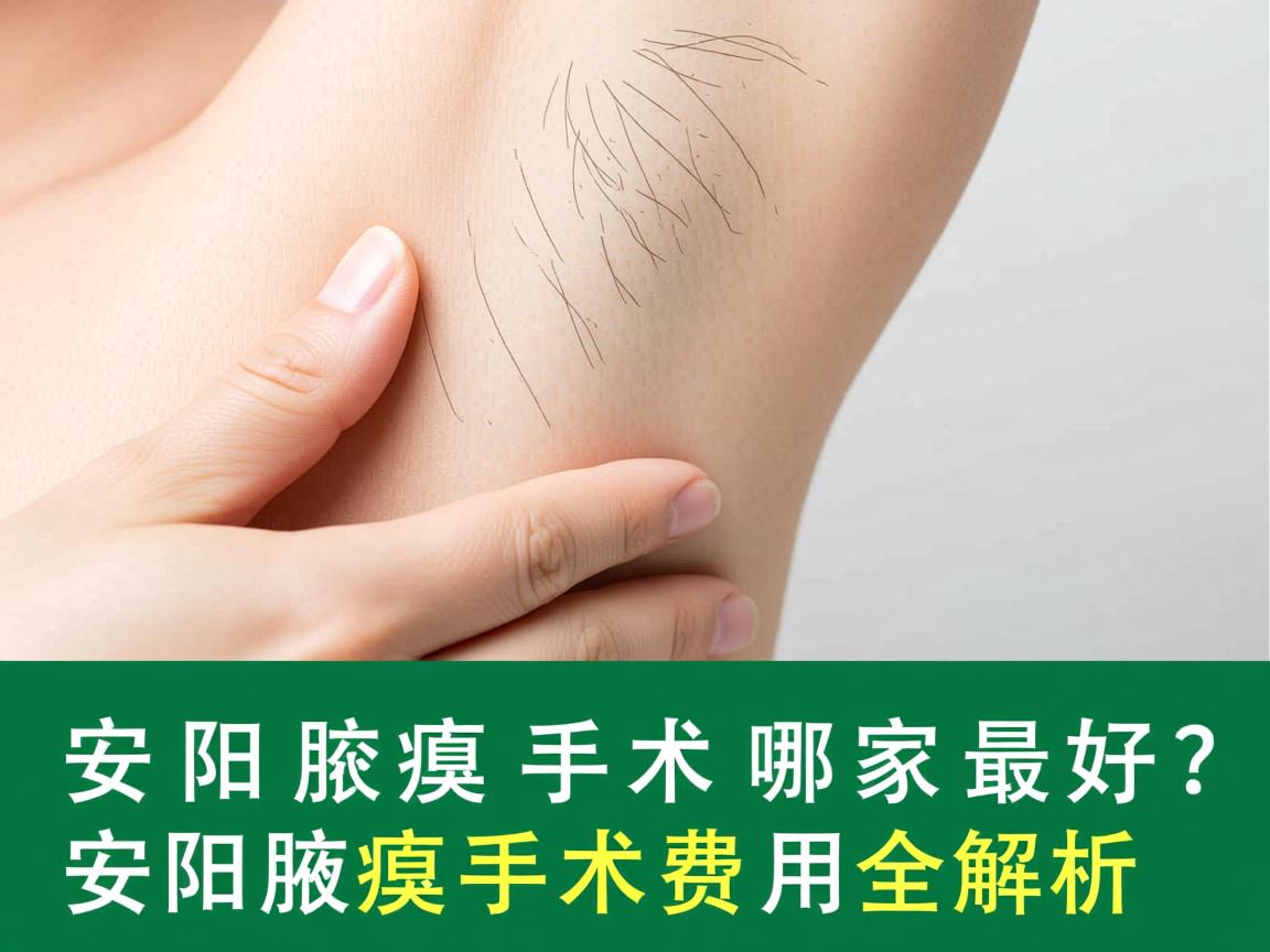 安阳腋臭手术哪家最好？安阳腋臭手术费用全解析