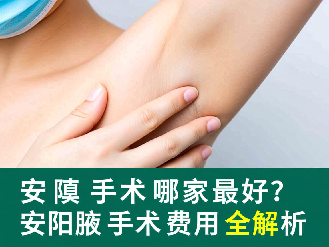 安阳腋臭手术哪家最好？安阳腋臭手术费用全解析