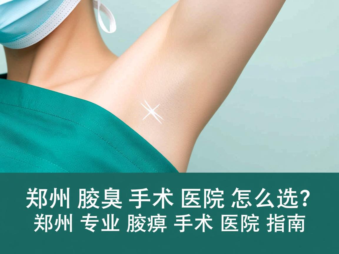 郑州腋臭手术医院怎么选?郑州专业腋臭手术医院指南 郑州腋臭手术医院怎么选?郑州专业腋臭手术医院指南
