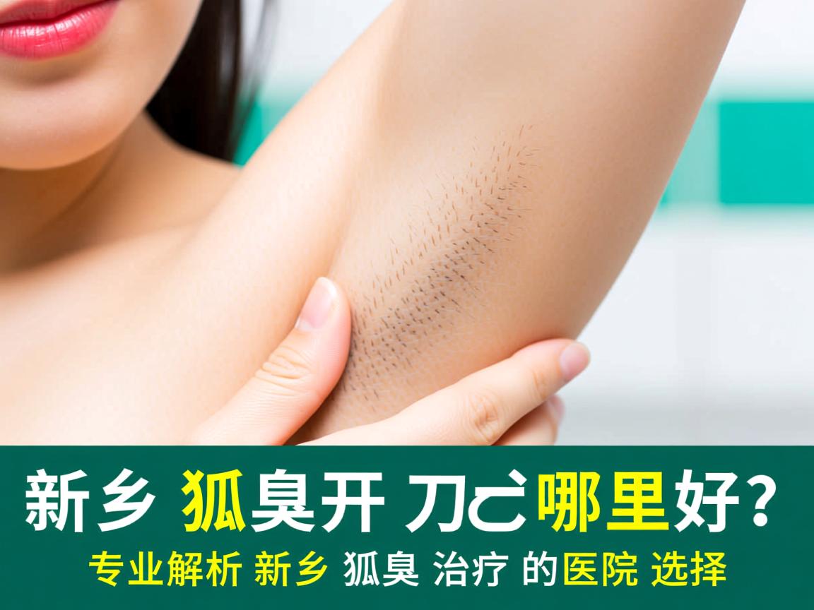 新乡狐臭开刀哪里好？专业解析新乡狐臭治疗的医院选择