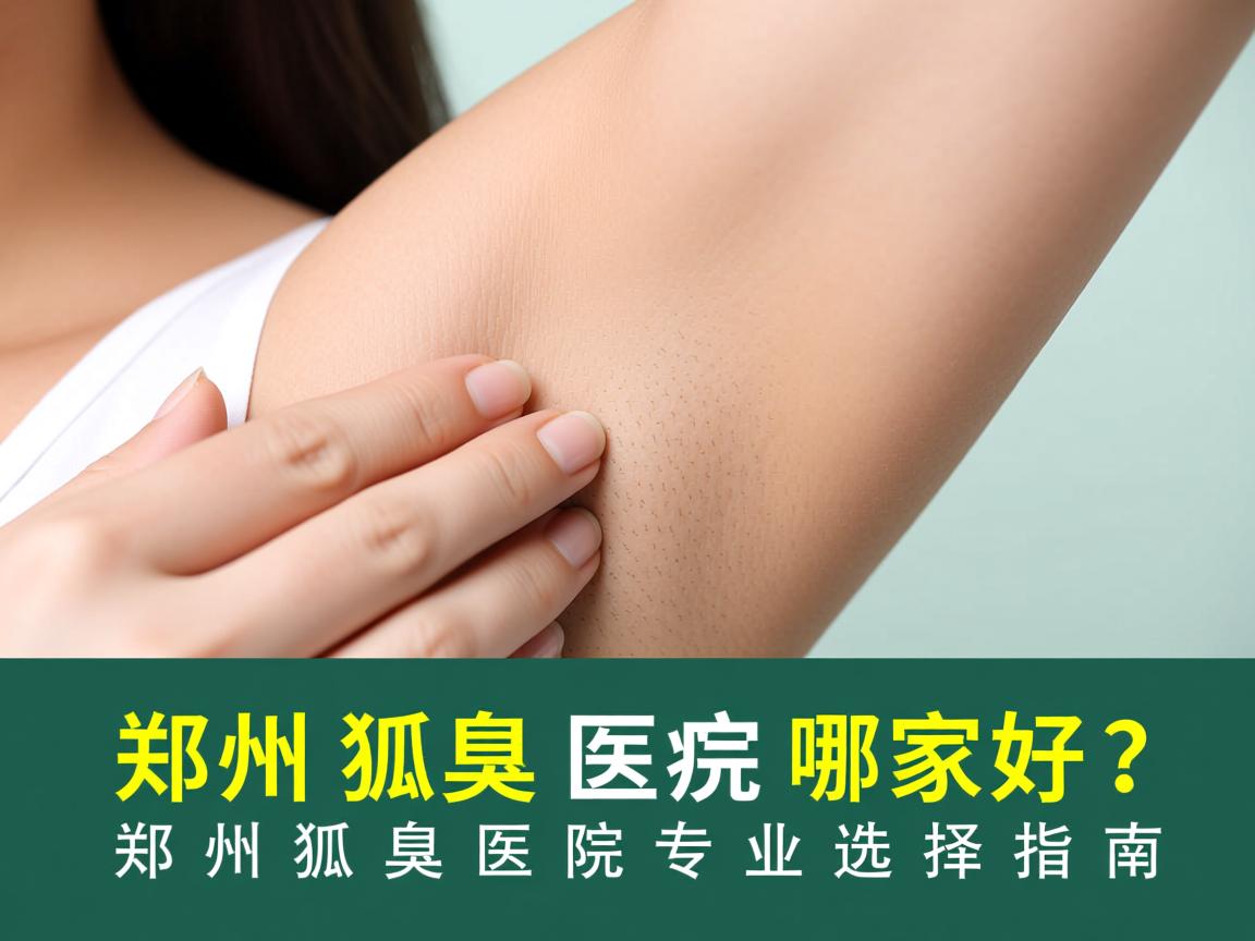 郑州狐臭医院哪家好？郑州狐臭医院专业选择指南