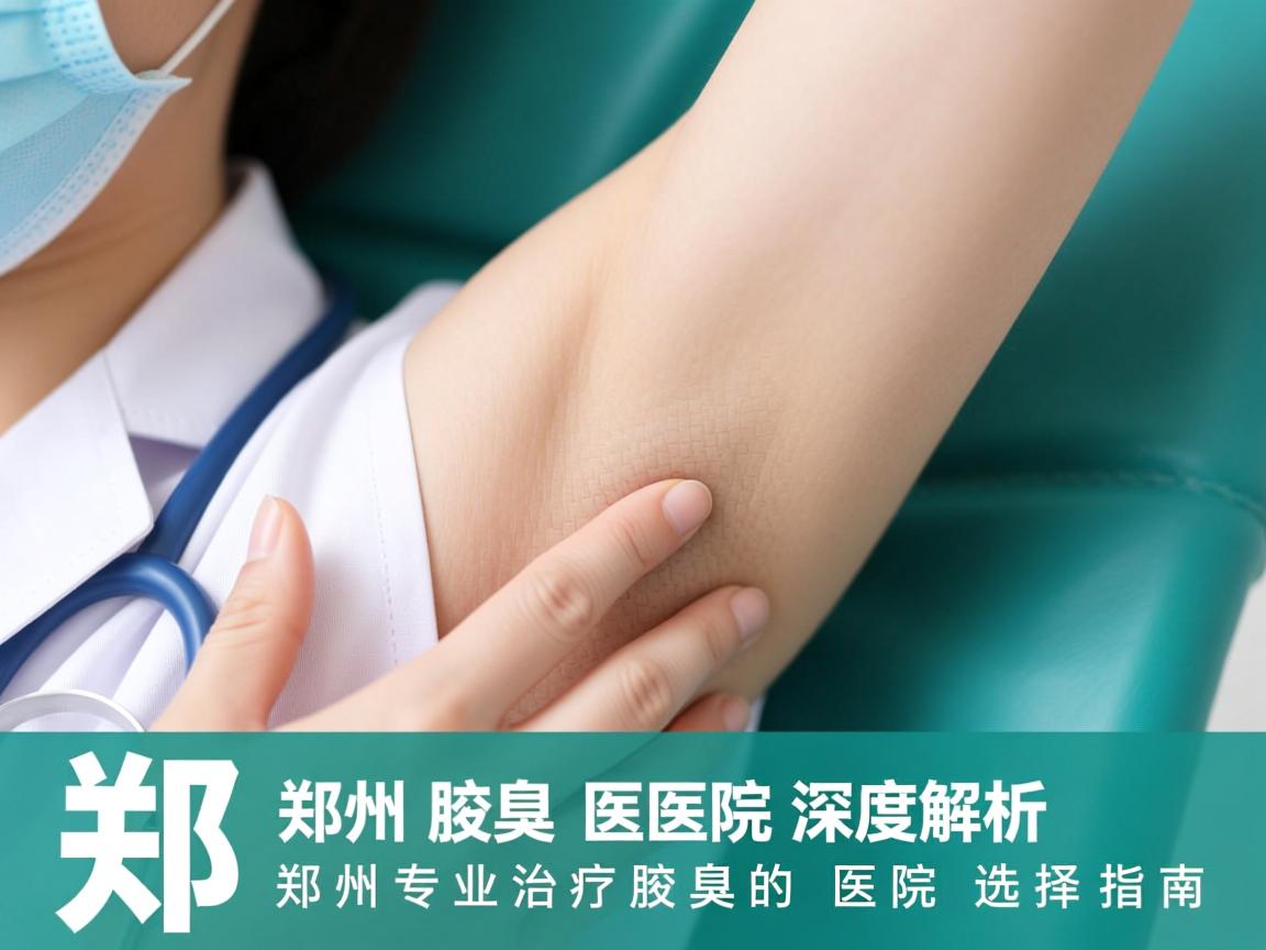 郑州腋臭医院深度解析，郑州专业治疗腋臭的医院选择指南
