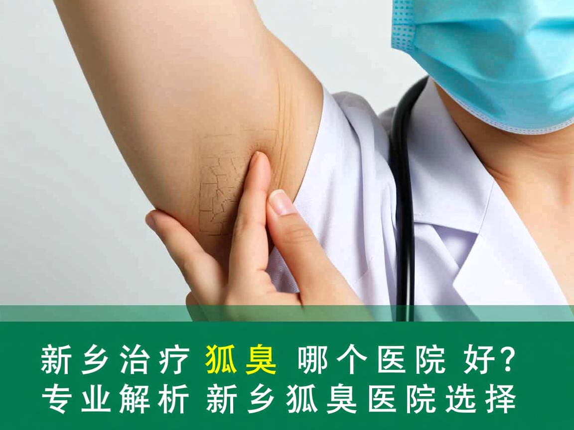 新乡治疗狐臭哪个医院好？专业解析新乡狐臭医院选择