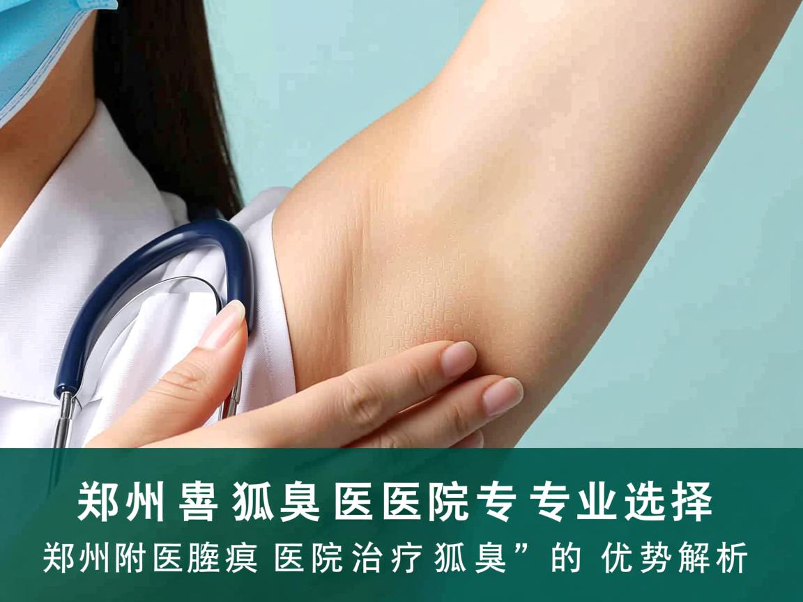 郑州狐臭医院专业选择，郑州附医腋臭医院治疗狐臭的优势解析