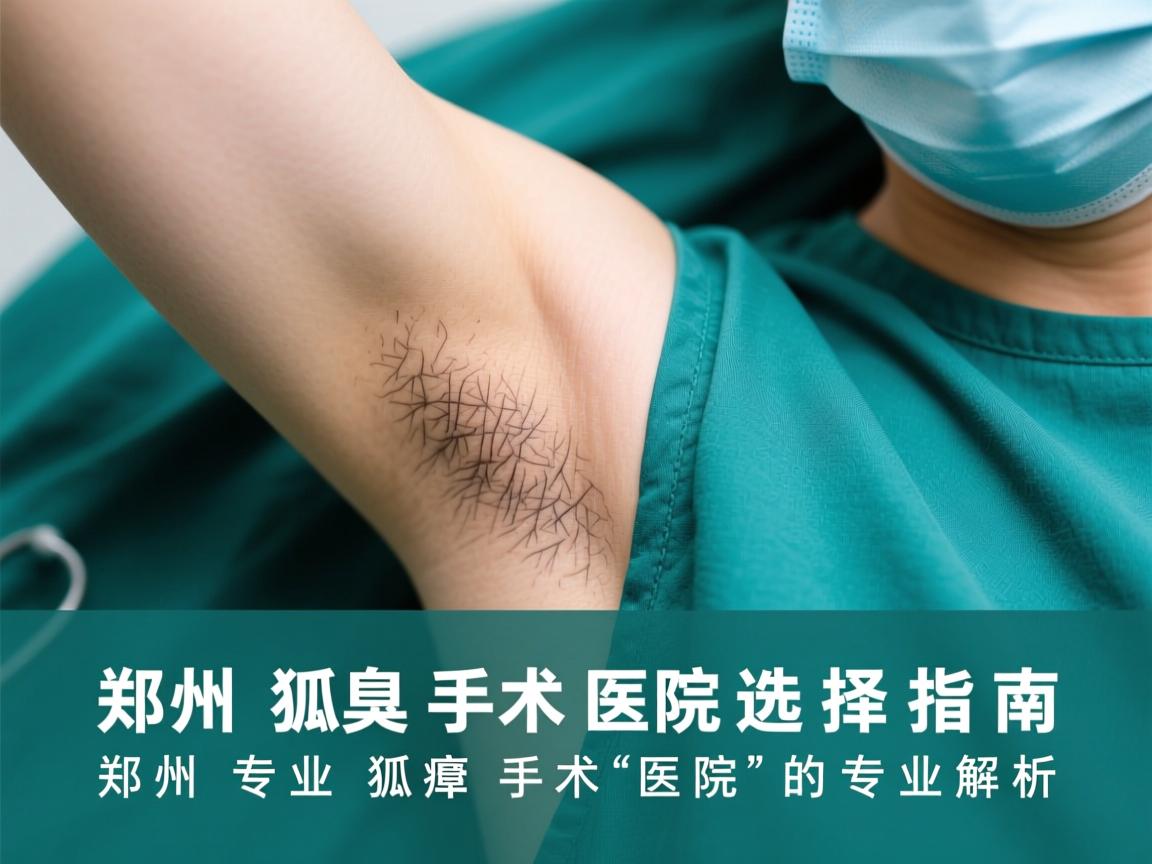 郑州狐臭手术医院选择指南，郑州专业狐臭手术医院的专业解析