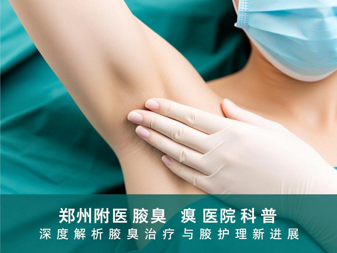 郑州附医腋臭医院科普，深度解析腋臭治疗与腋臭护理新进展