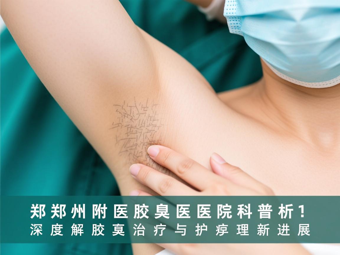 郑州附医腋臭医院科普，深度解析腋臭治疗与腋臭护理新进展