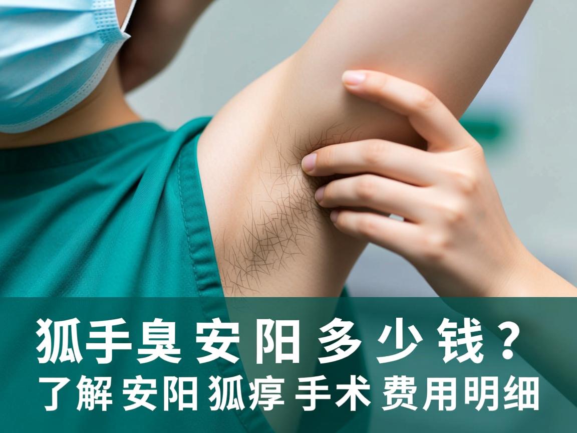 狐臭手术安阳多少钱？了解安阳狐臭手术费用明细