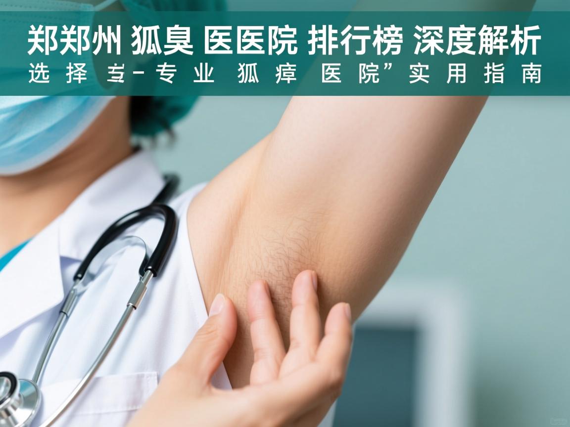 郑州狐臭医院排行榜深度解析，选择专业狐臭医院的实用指南