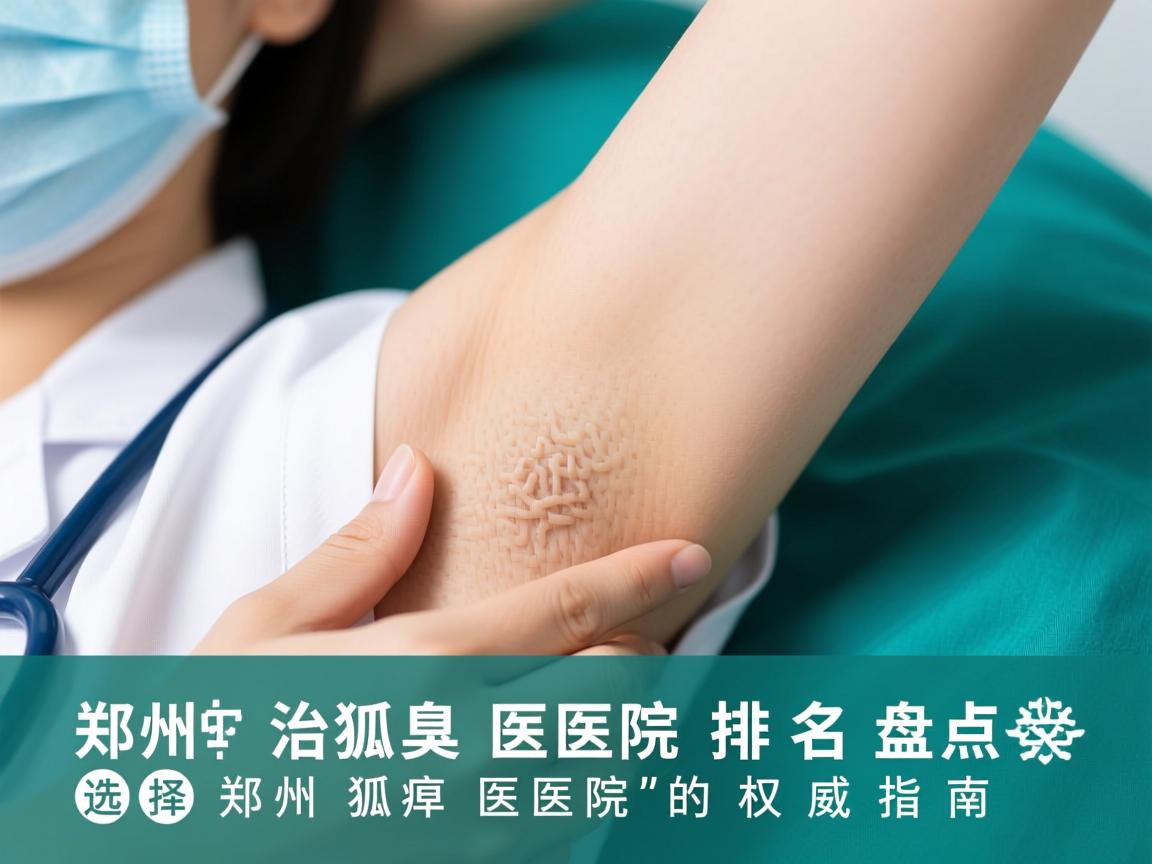 郑州治狐臭医院排名盘点，选择郑州狐臭医院的权威指南
