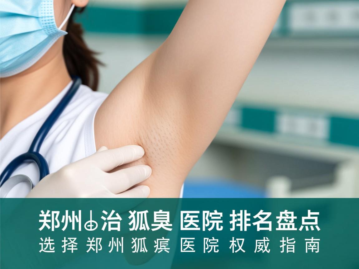 郑州治狐臭医院排名盘点，选择郑州狐臭医院的权威指南