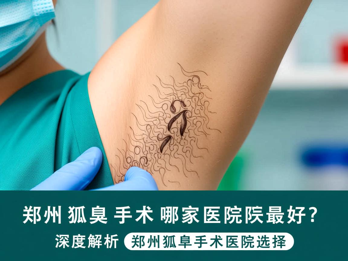 郑州狐臭手术哪家医院最好？深度解析郑州狐臭手术医院选择