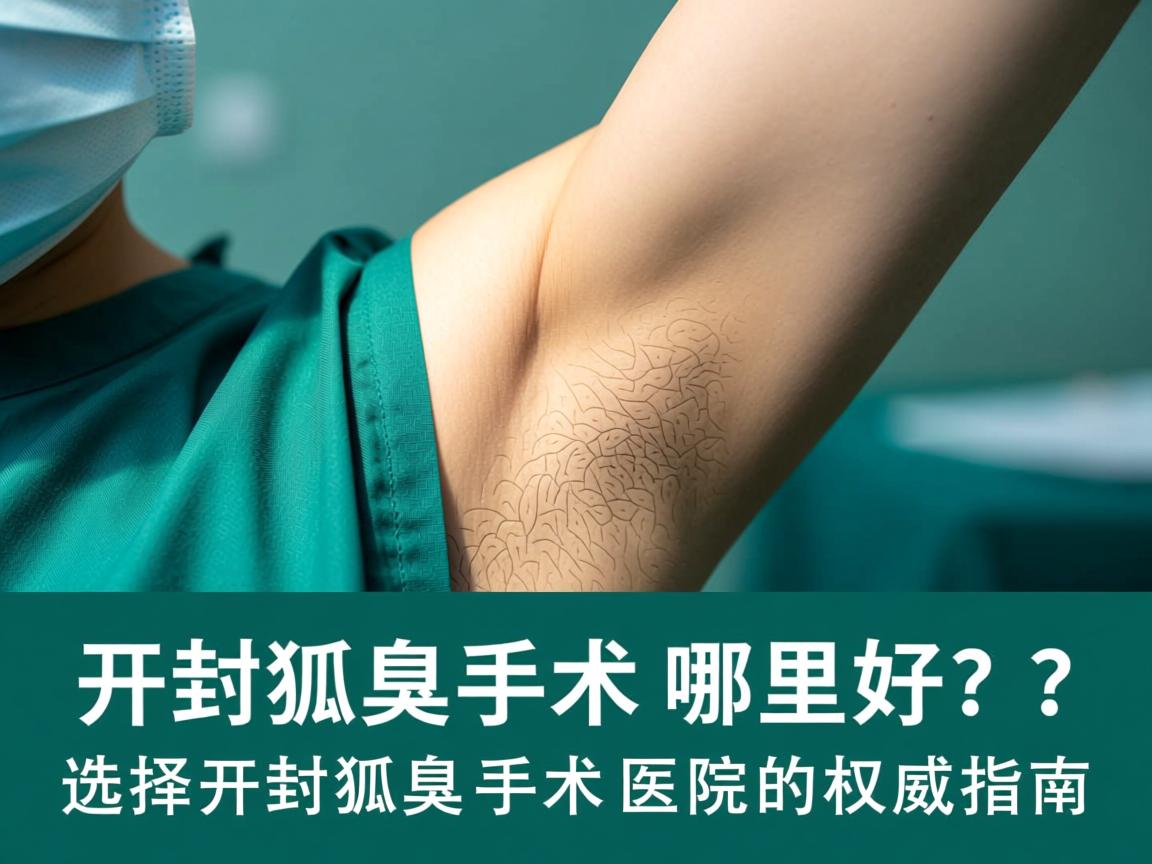 开封狐臭手术哪里好？选择开封狐臭手术医院的权威指南