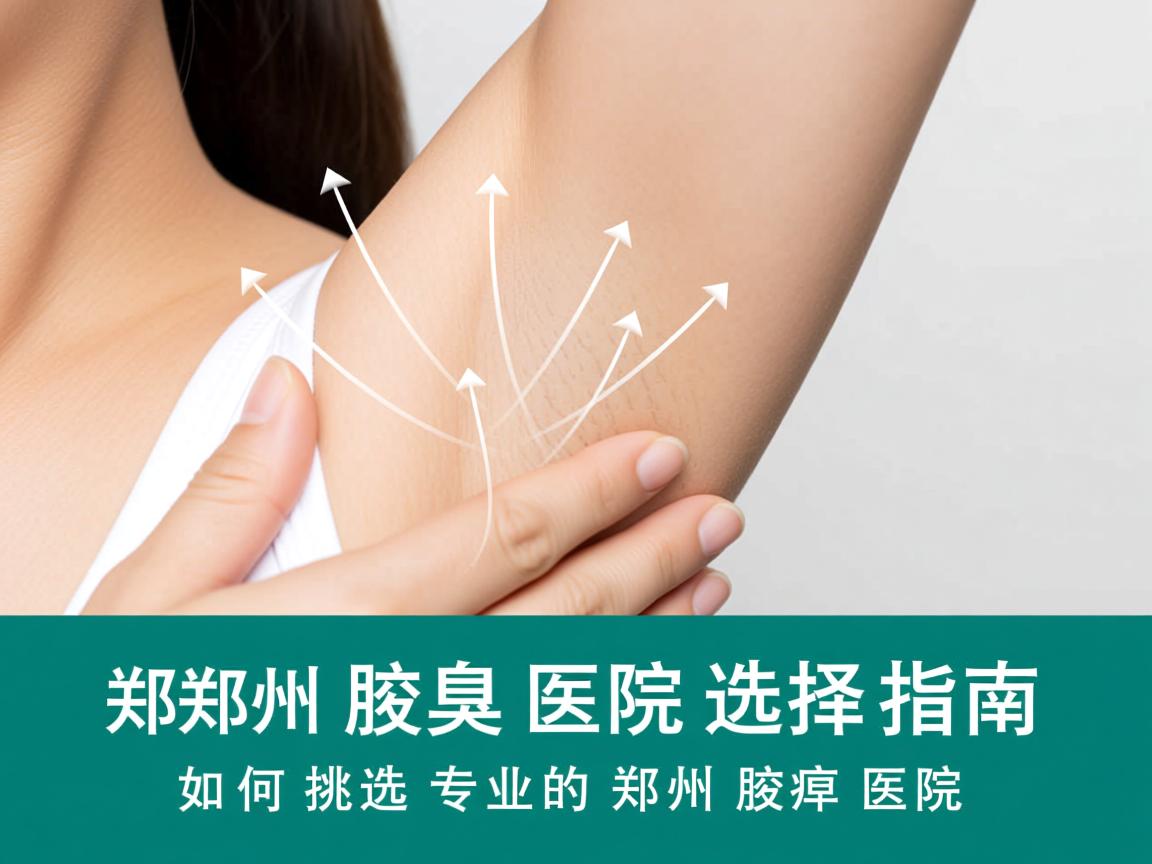郑州腋臭医院选择指南，如何挑选专业的郑州腋臭医院
