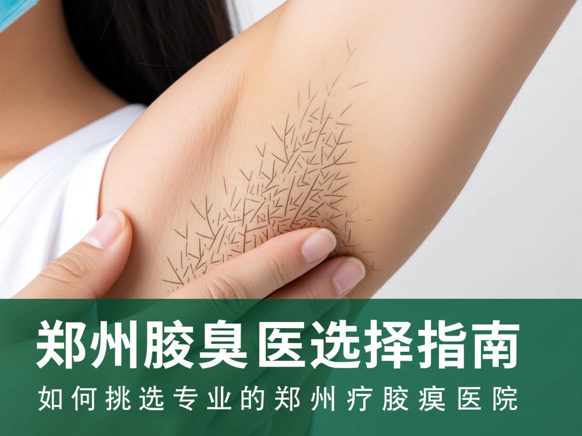 郑州腋臭医院选择指南，如何挑选专业的郑州腋臭医院