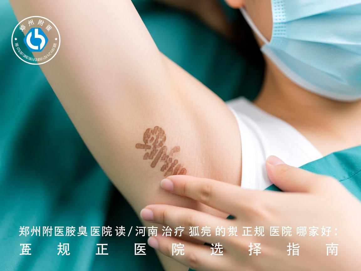 郑州附医腋臭医院解读，河南治疗狐臭的正规医院哪家好，正规医院选择指南