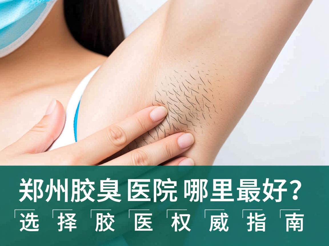 郑州腋臭医院哪里最好？选择郑州腋臭医院的权威指南