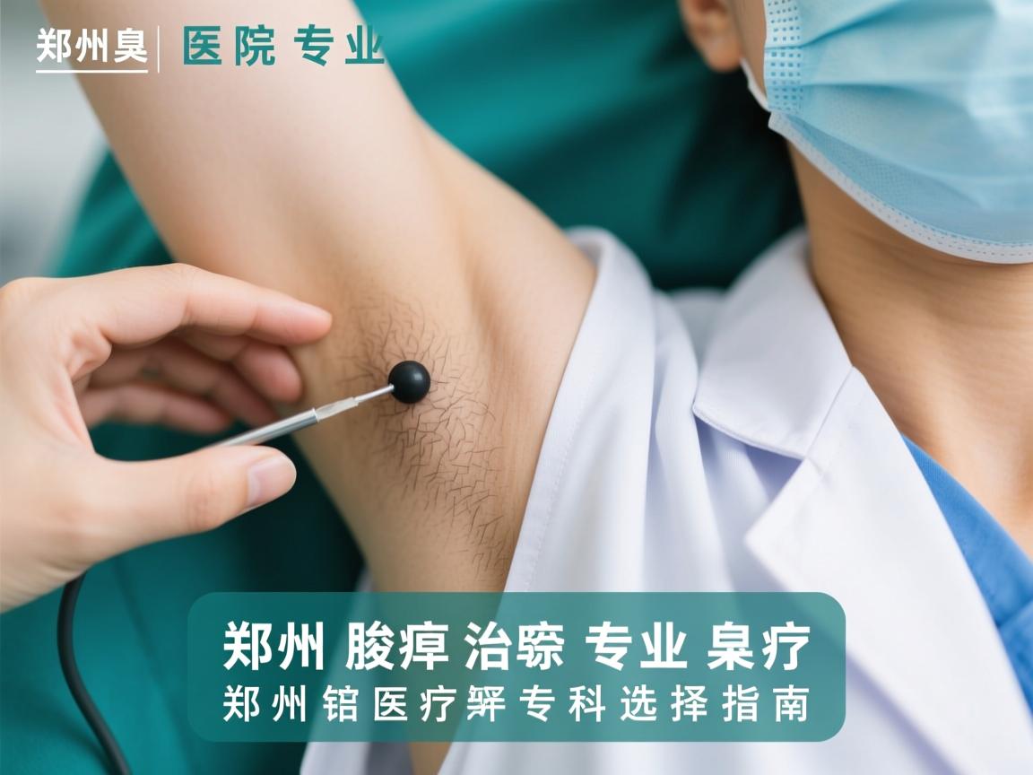 郑州腋臭医院专业解析，腋臭治疗的郑州腋臭专科选择指南