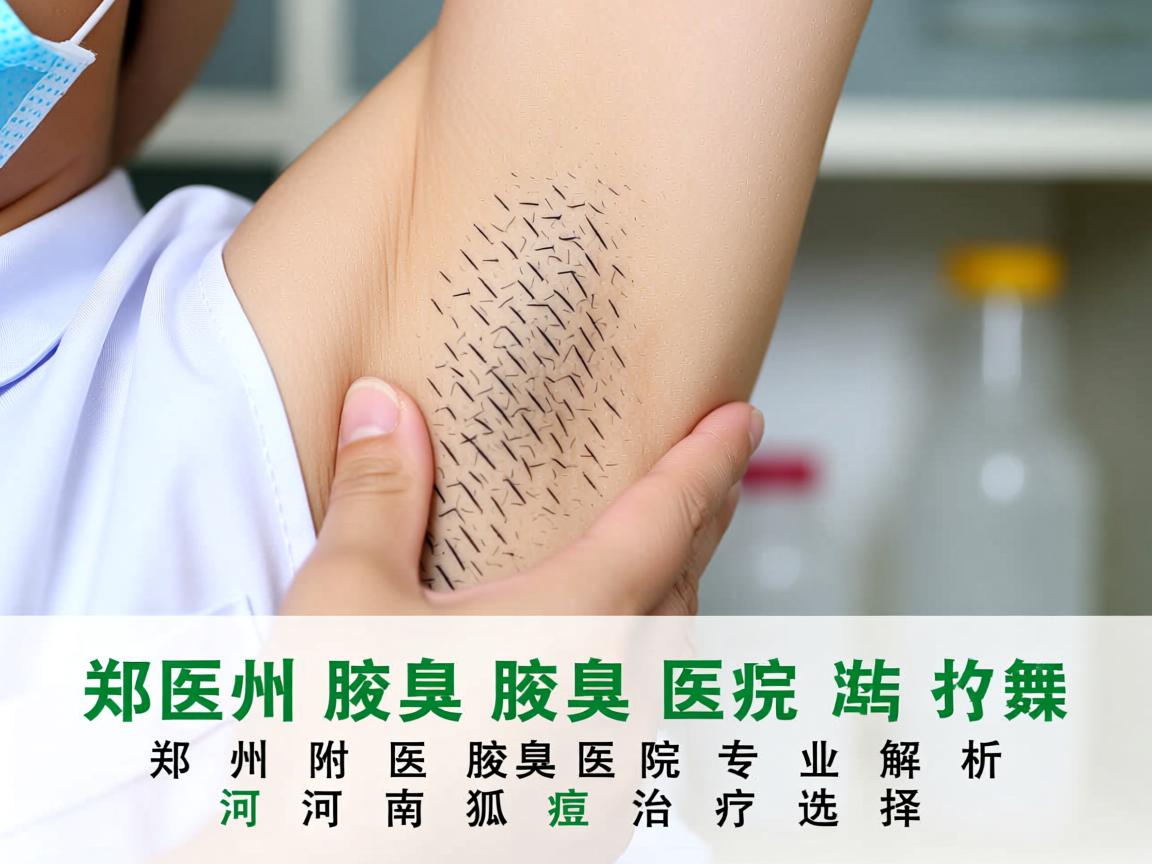 郑州附医腋臭医院，郑州附医腋臭医院专业解析河南狐臭治疗选择