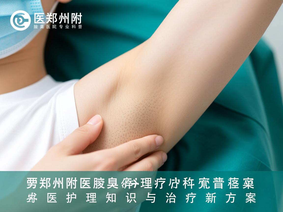 郑州附医腋臭医院专业科普，腋臭医疗护理知识与治疗新方案
