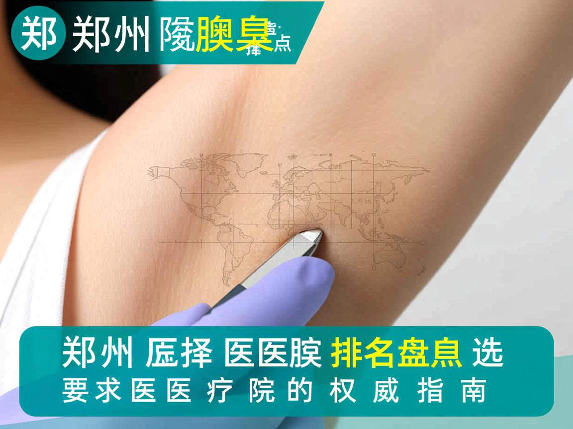郑州腋臭医院排名盘点，选择郑州腋臭医院的权威指南