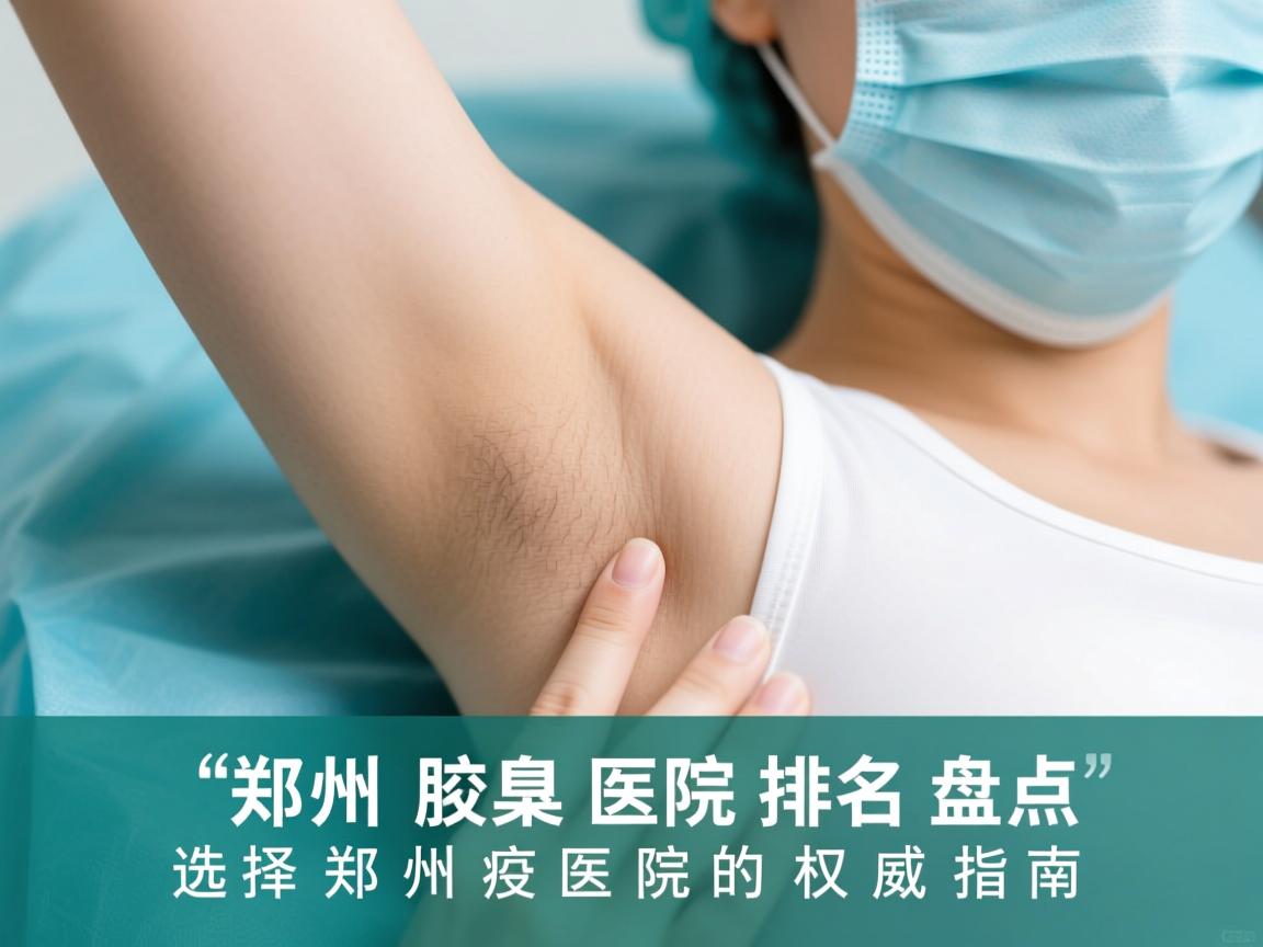 郑州腋臭医院排名盘点，选择郑州腋臭医院的权威指南