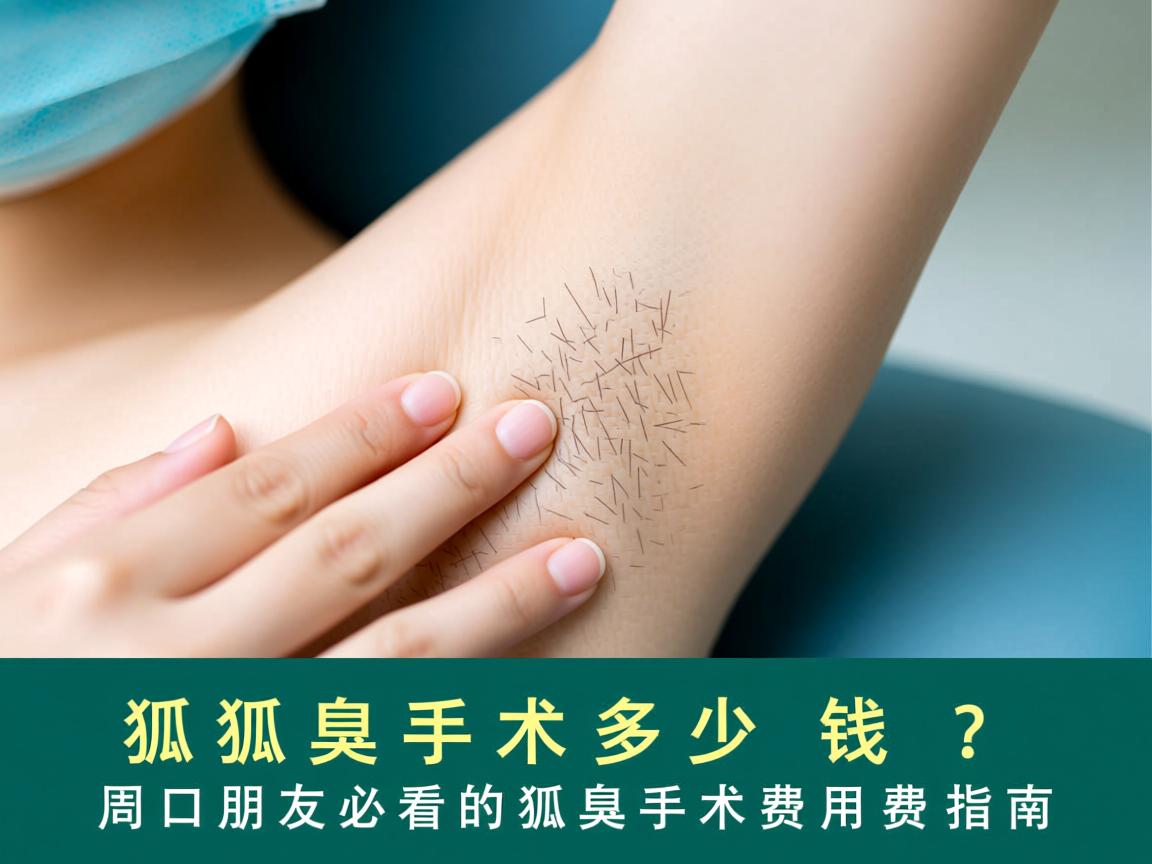 狐臭手术多少钱?周口朋友必看的狐臭手术费用指南 狐臭手术多少钱?周口朋友必看的狐臭手术费用指南