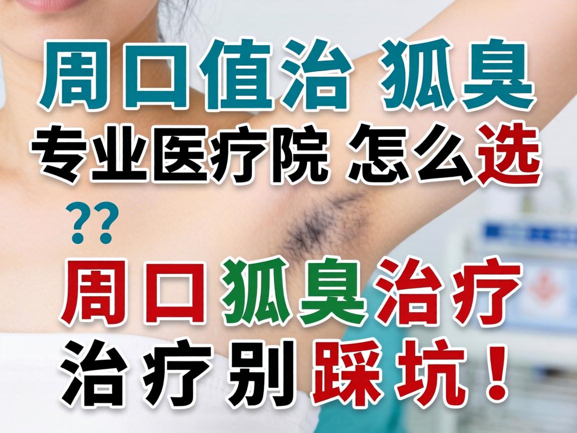 周口治狐臭专业医院怎么选？周口狐臭治疗别踩坑！