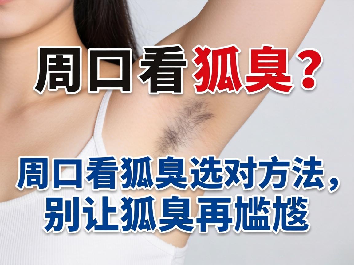 周口看狐臭？周口看狐臭选对方法，别让狐臭再尴尬