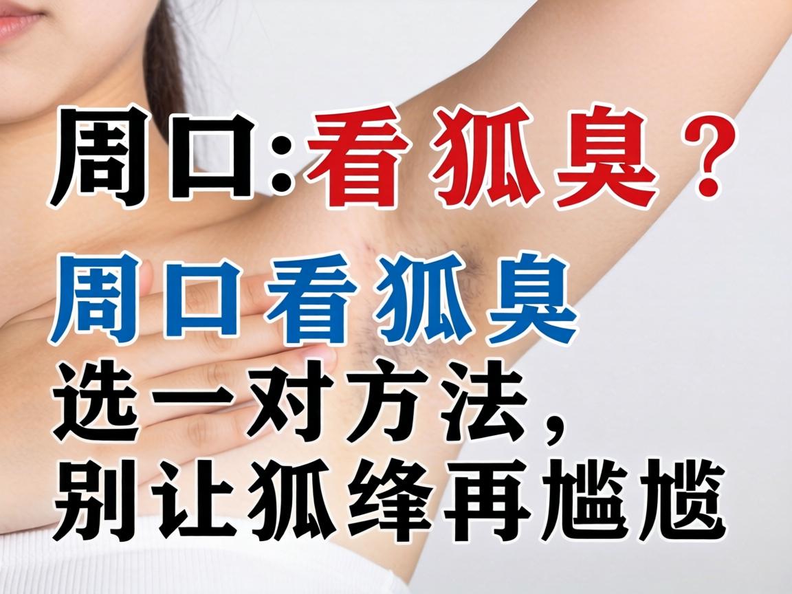 周口看狐臭？周口看狐臭选对方法，别让狐臭再尴尬