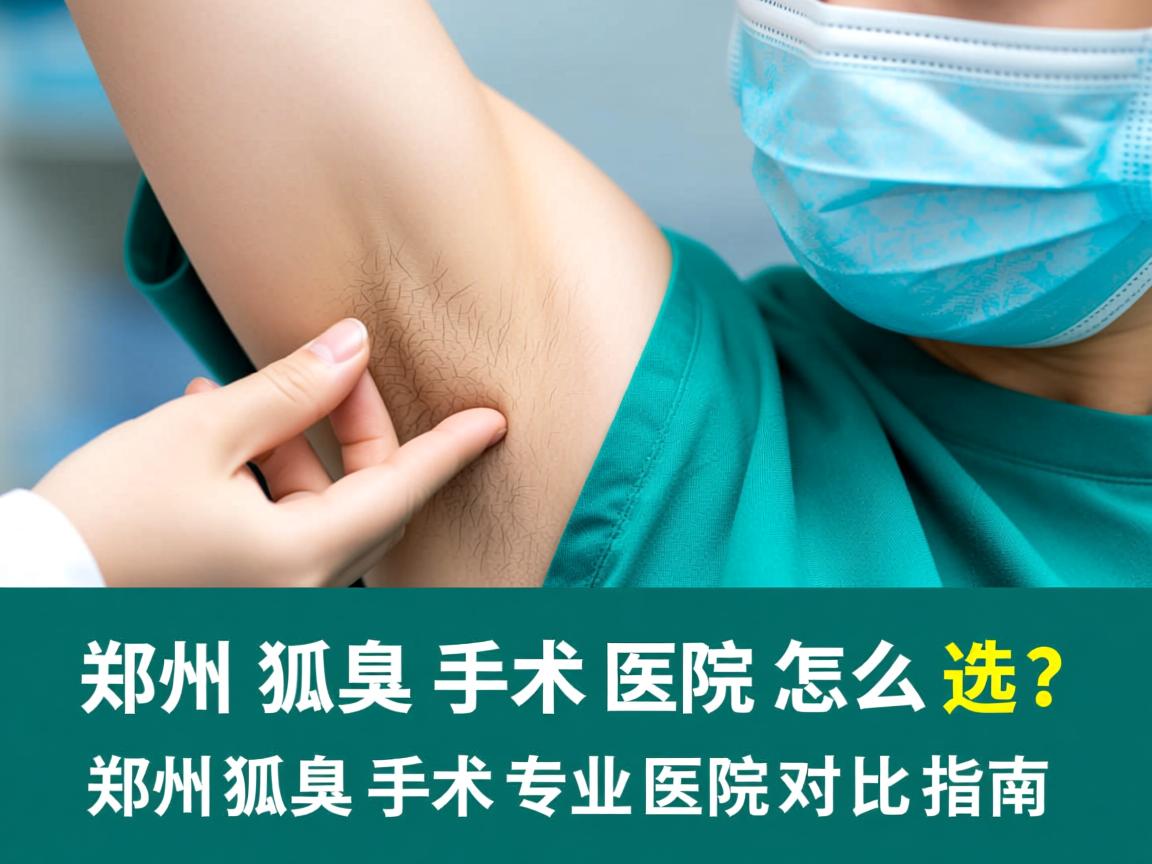 郑州狐臭手术医院怎么选?郑州狐臭手术专业医院对比指南 郑州狐臭手术医院怎么选?郑州狐臭手术专业医院对比指南