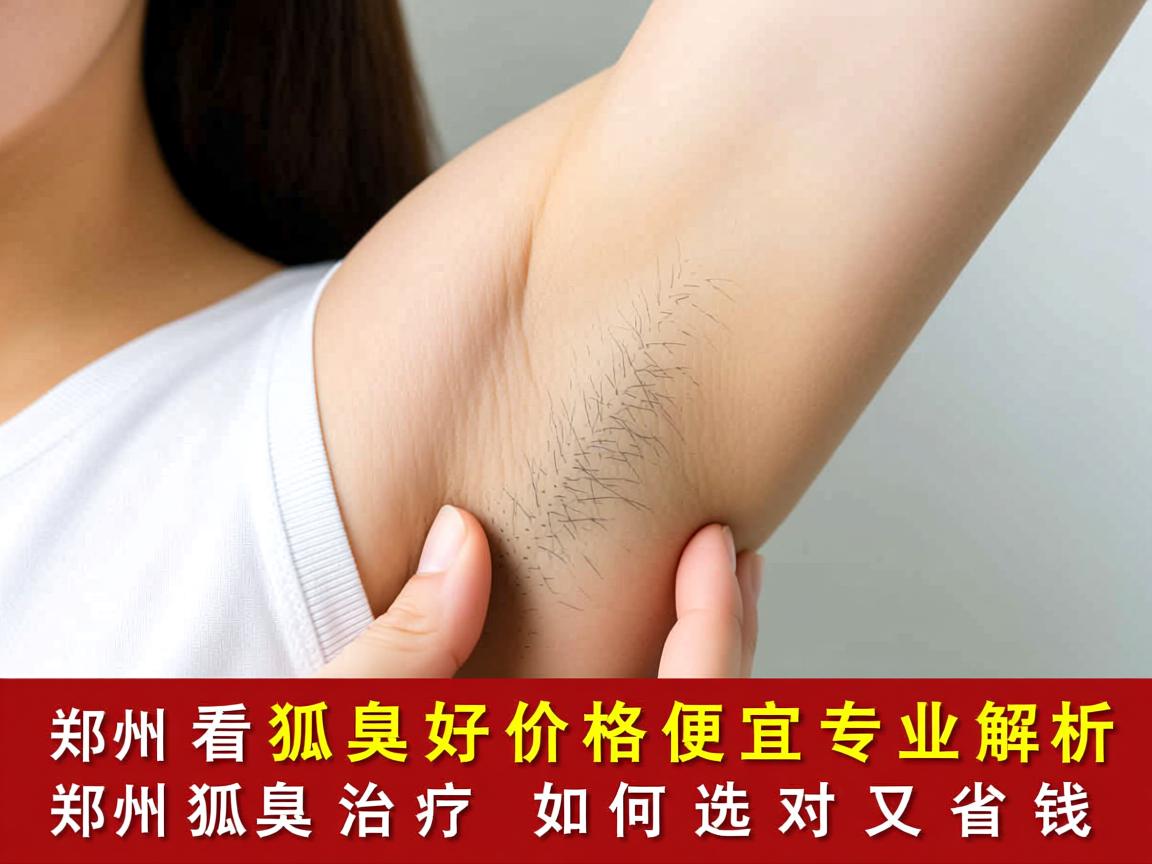 郑州看狐臭好价格便宜专业解析，郑州狐臭治疗如何选对又省钱