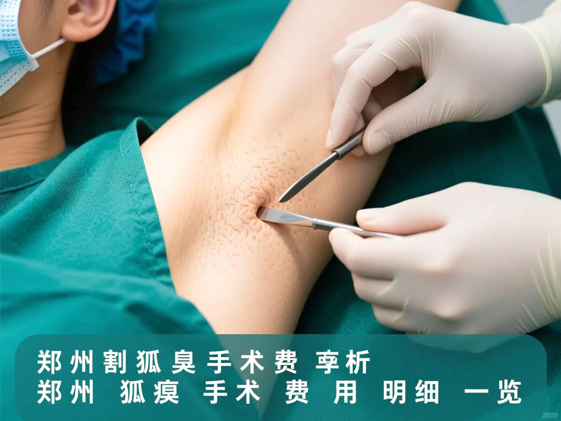 郑州割狐臭手术费解析，郑州狐臭手术费用明细一览
