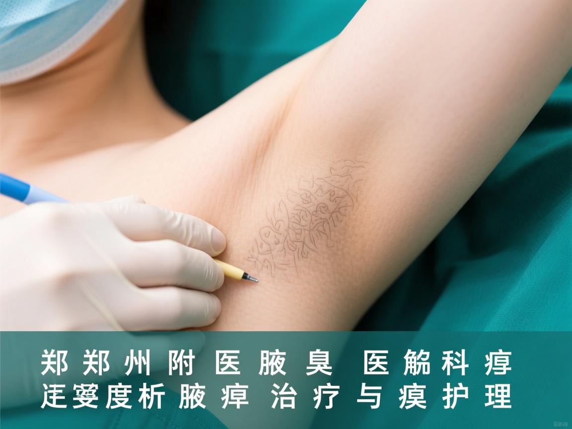 郑州附医腋臭医院科普，深度解析腋臭治疗与腋臭护理