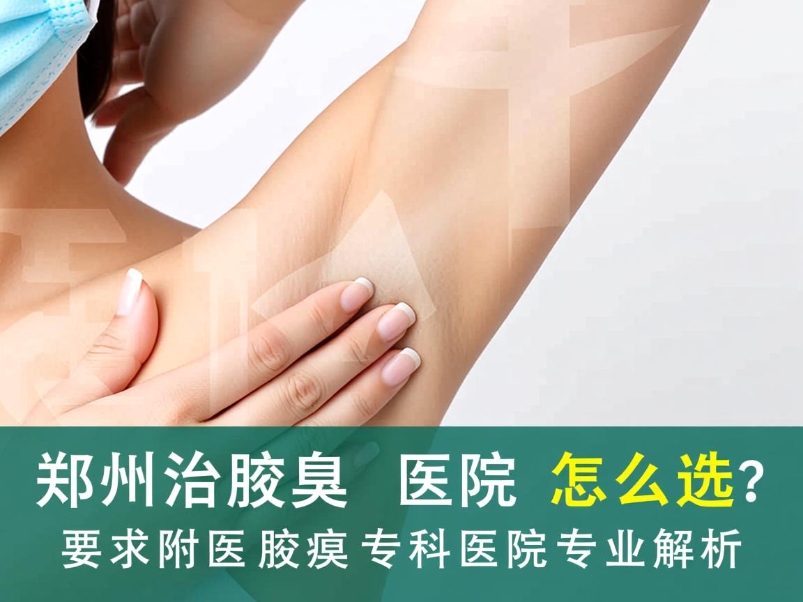 郑州治腋臭医院怎么选?郑州附医腋臭专科医院专业解析 郑州治腋臭医院怎么选?郑州附医腋臭专科医院专业解析