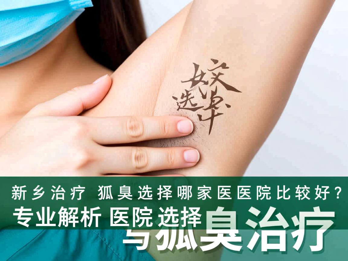 新乡治疗狐臭选择哪家医院比较好?专业解析医院选择与狐臭治疗 新乡治疗狐臭选择哪家医院比较好?专业解析医院选择与狐臭治疗