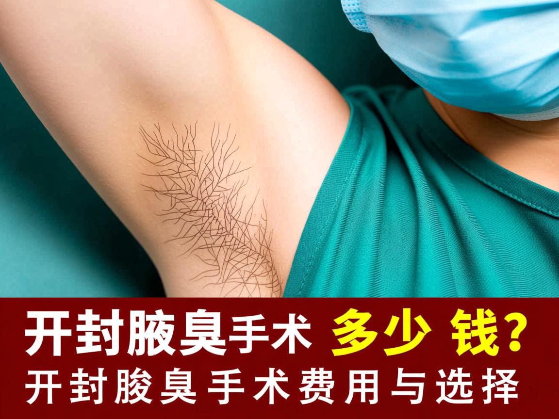 开封腋臭手术多少钱?详解开封腋臭手术费用与选择 开封腋臭手术多少钱?详解开封腋臭手术费用与选择