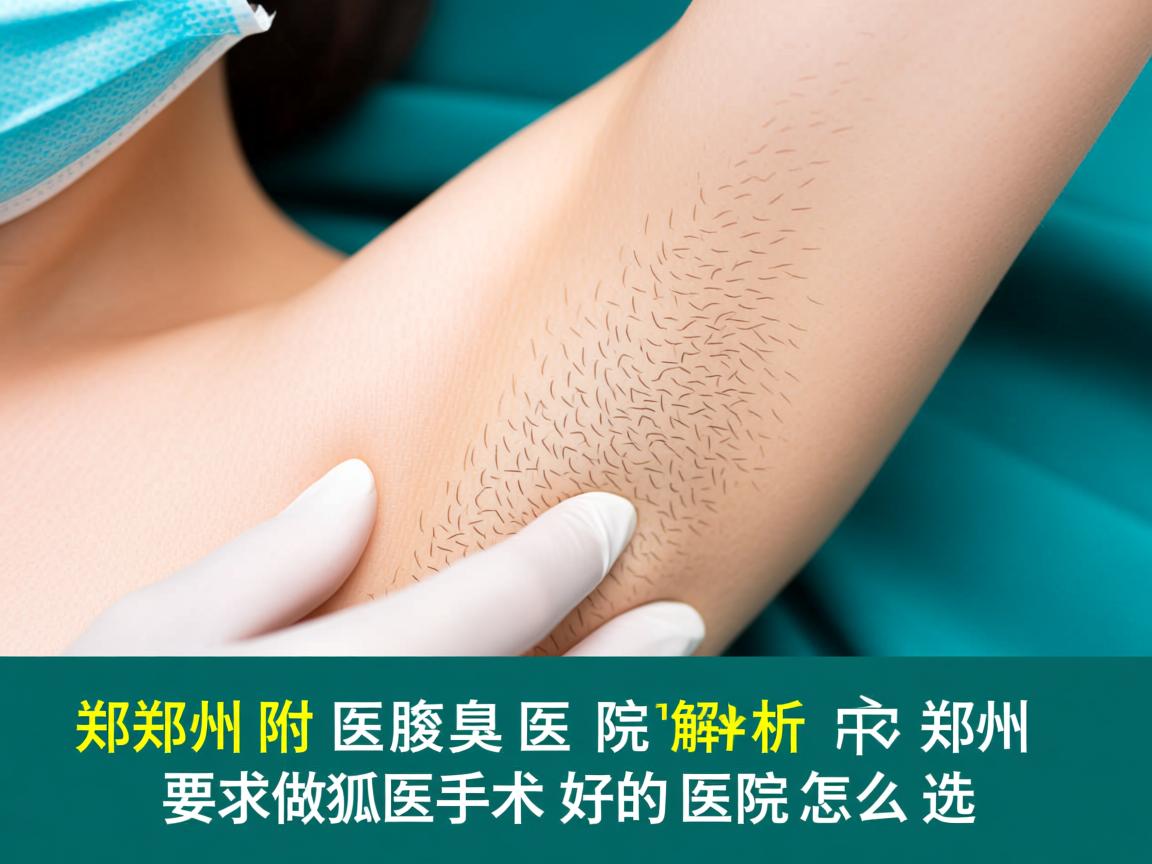 郑州附医腋臭医院解析,郑州做狐臭手术好的医院怎么选 郑州附医腋臭医院解析,郑州做狐臭手术好的医院怎么选