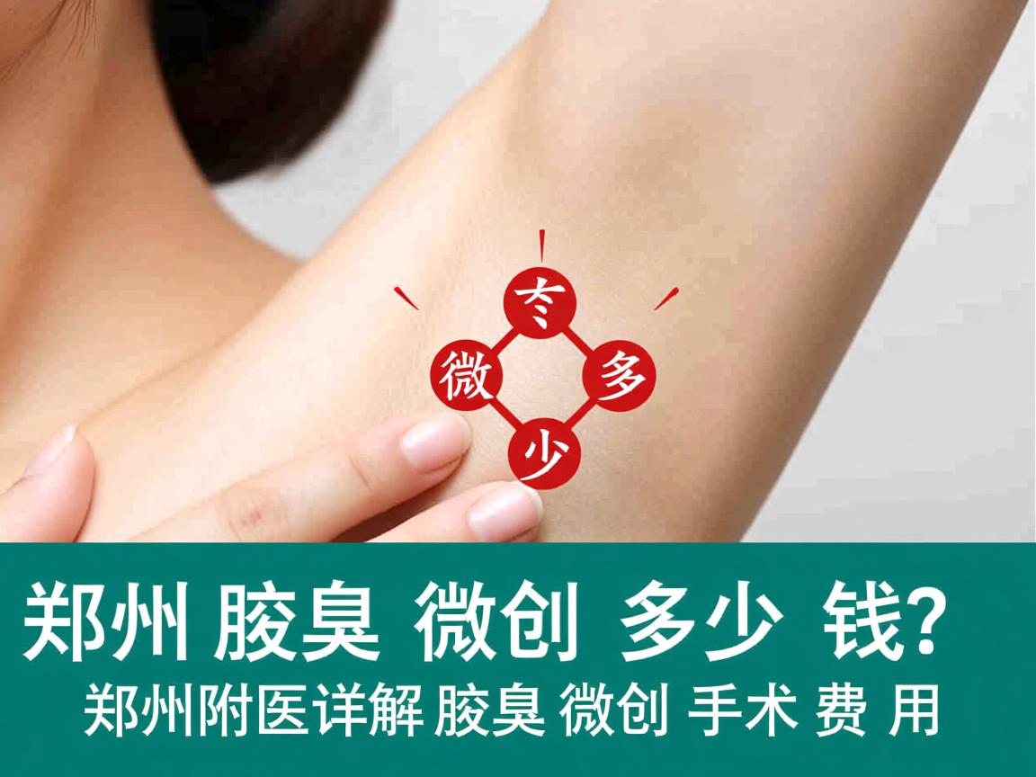 郑州腋臭微创多少钱?郑州附医详解腋臭微创手术费用 郑州腋臭微创多少钱?郑州附医详解腋臭微创手术费用